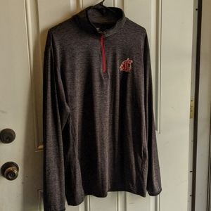 WSU Quarter Zip Top
